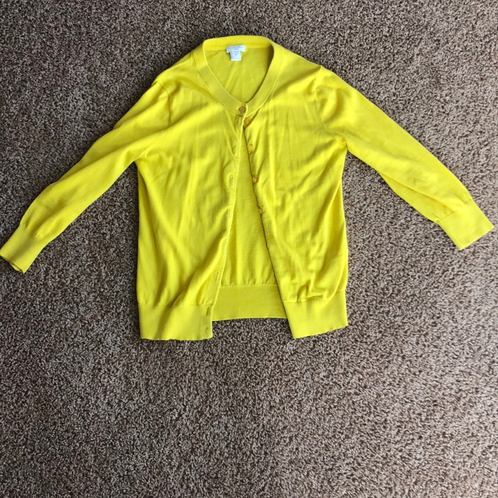 J crew cardigan